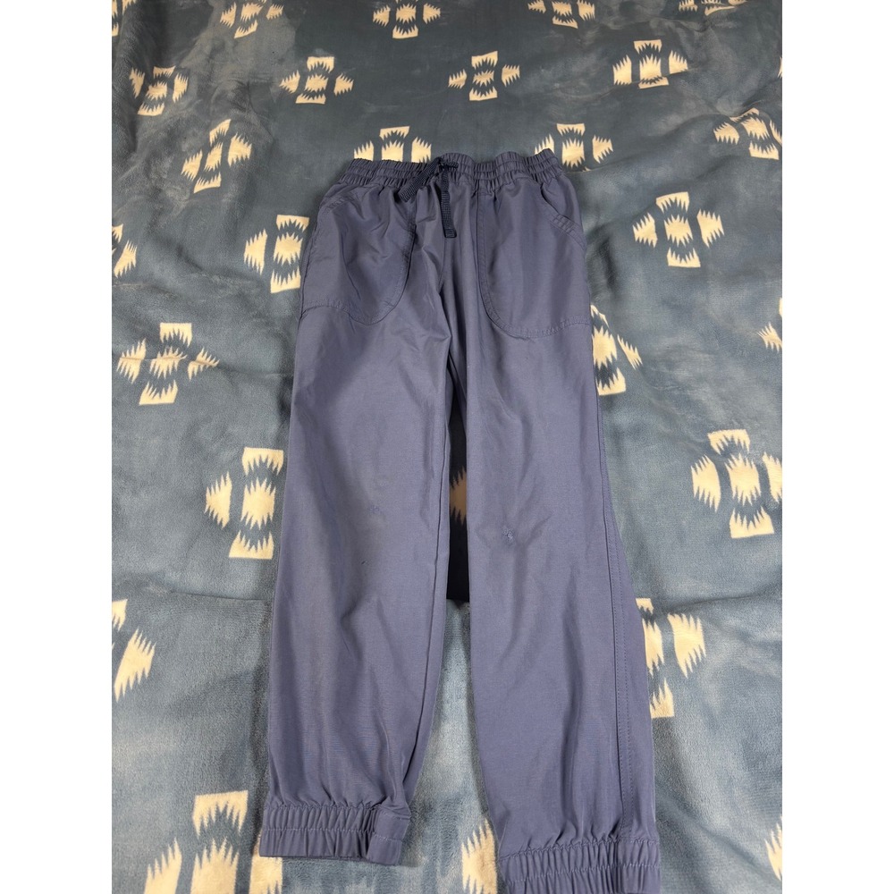 Patagonia Kids Happy Hike Studio Pants Blue Gray Joggers Size M 10